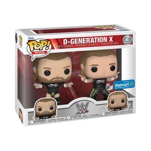 Funko Pop WWE D-Generation X Figures in Black and Green